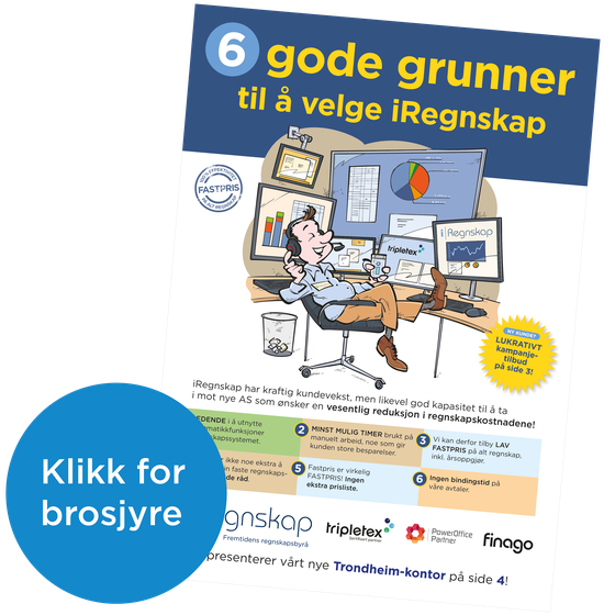 6 gode grunner til å velge iRegnskap