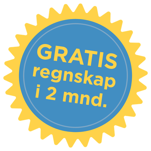Gratis regnskap i 2 mnd.